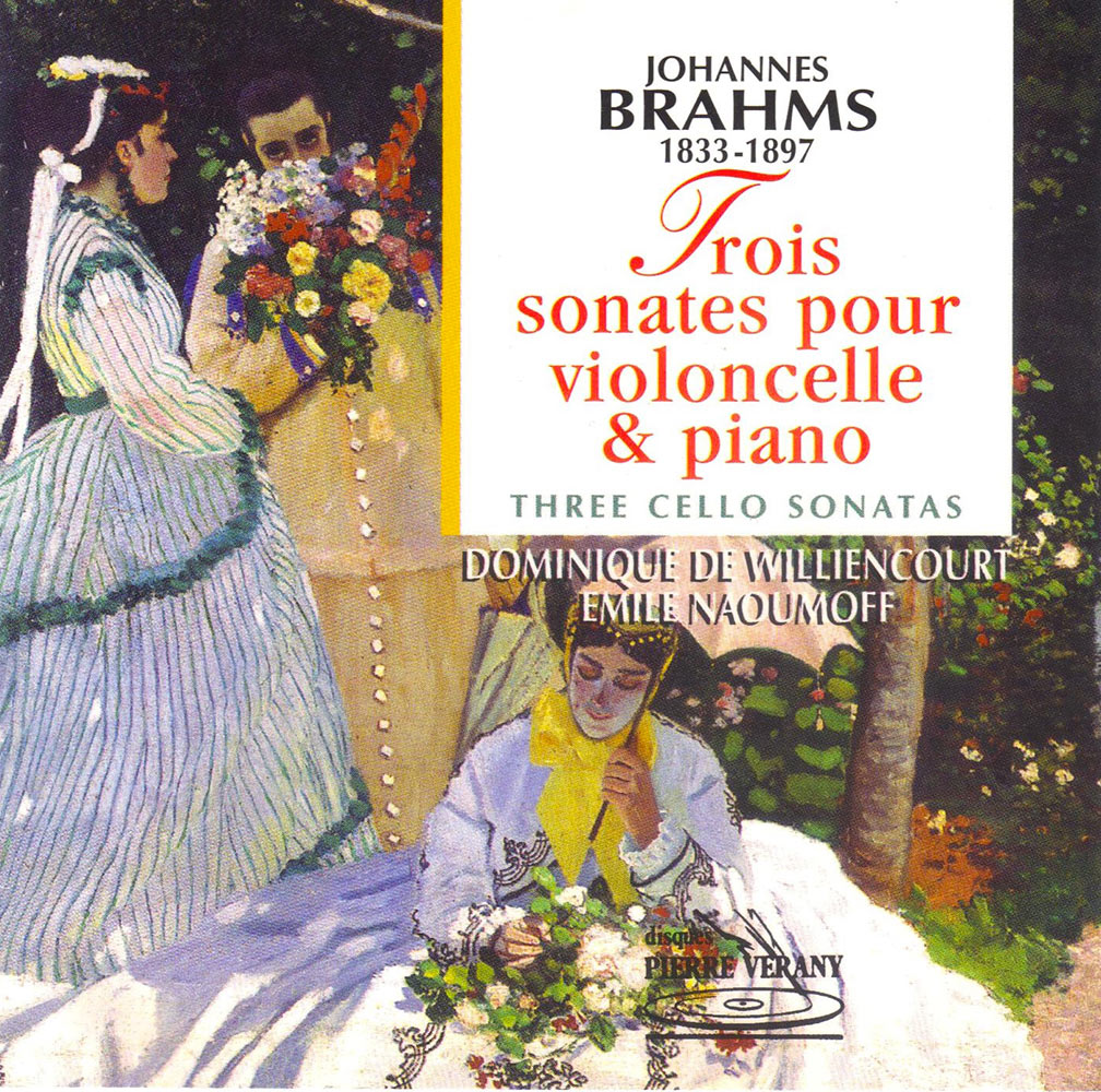 Brahms Dominique de Williencourt Artiste Compositeur Violoncelliste